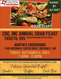 CSC Crab Feast flyer